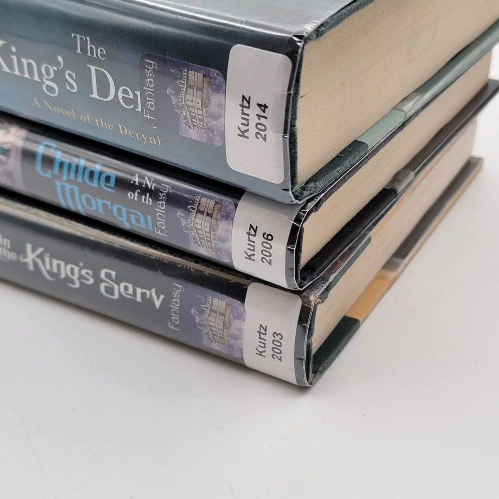 Katherine‎ Kurtz Childe Morgan Trilogy Hardcover Ex-Library Deryni Series Good